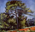 Die Große Pine Paul Cezanne Wald